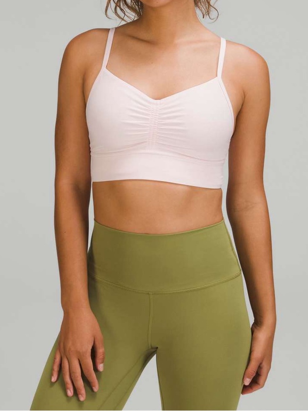 Lululemon front gather nulu yoga bra